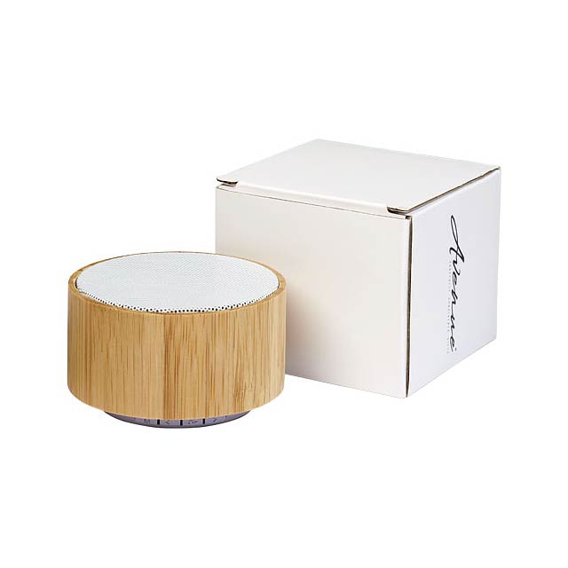 Bambusový Bluetooth® reproduktor Cosmos - dřevo