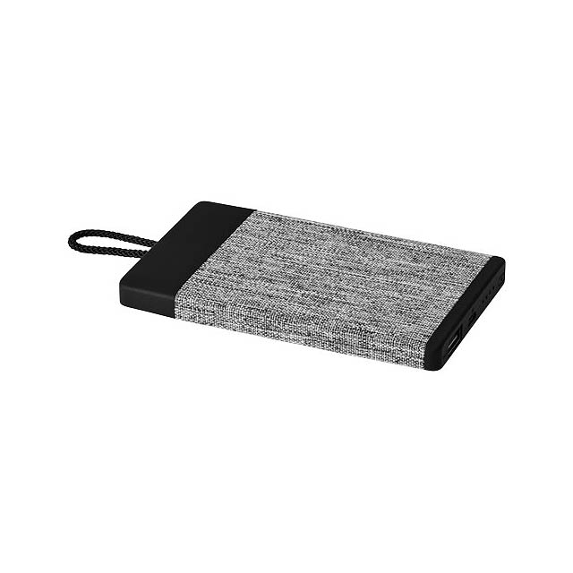 Weave 4000 mAh fabric power bank - black