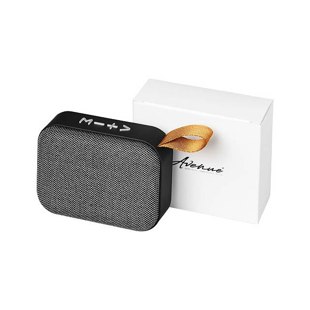 Fashion fabric Bluetooth® speaker - grey