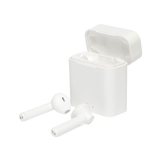 Volantis UVC True Wireless auto pair earbuds - white