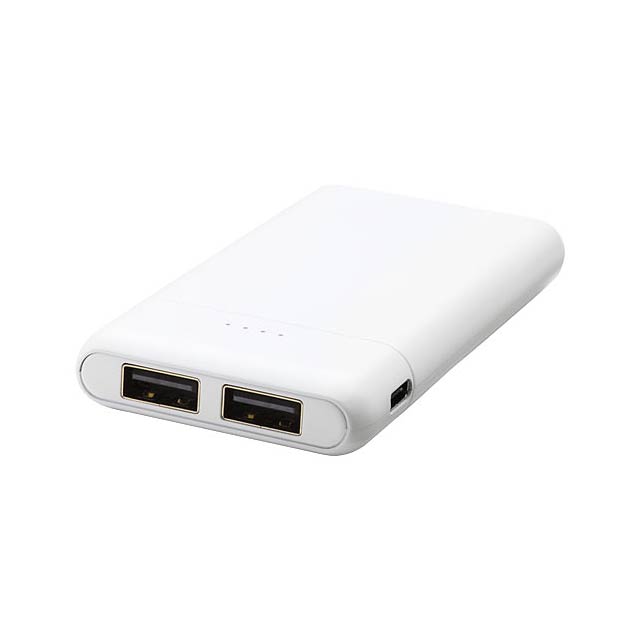 Odyssey 5000mAh high density powerbank - white