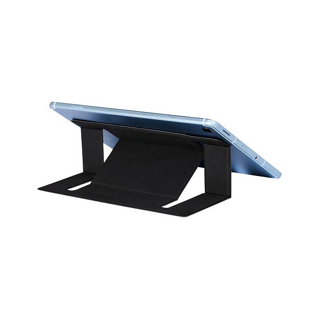 Tilt laptop and tablet stand - black