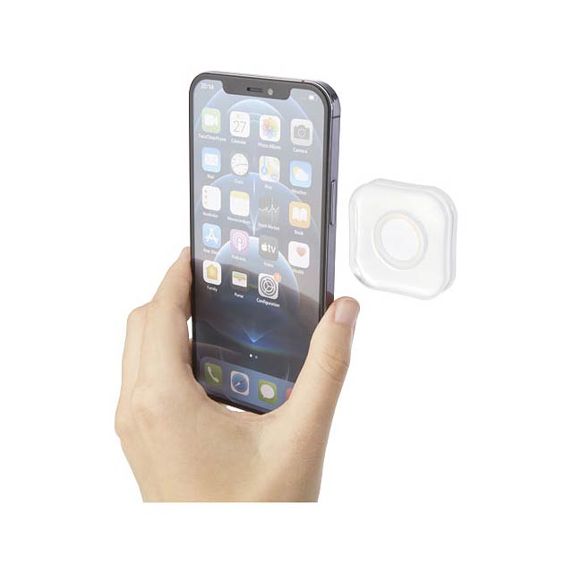 Samolepicí držák telefonu Bond pro opakované použití - transparentná