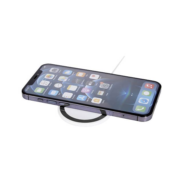 Peak 10W magnetic wireless charging pad - black