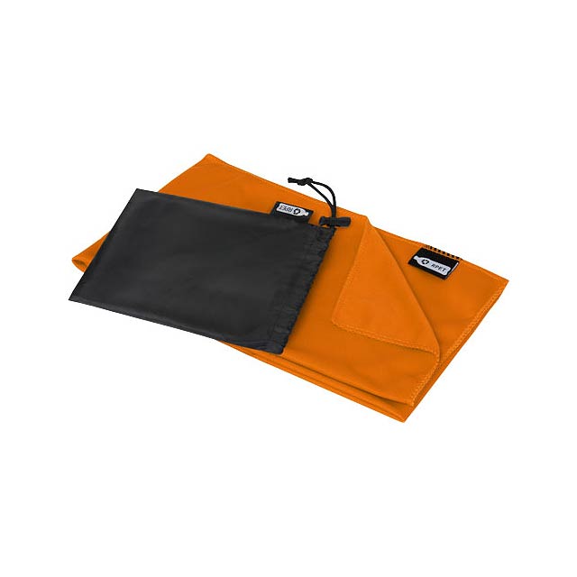 Raquel cooling towel made from recycled PET - orange