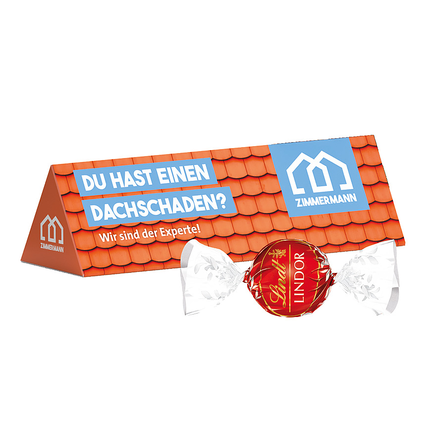 Reklamn&iacute; hranol, Lindt LINDOR kulička - 