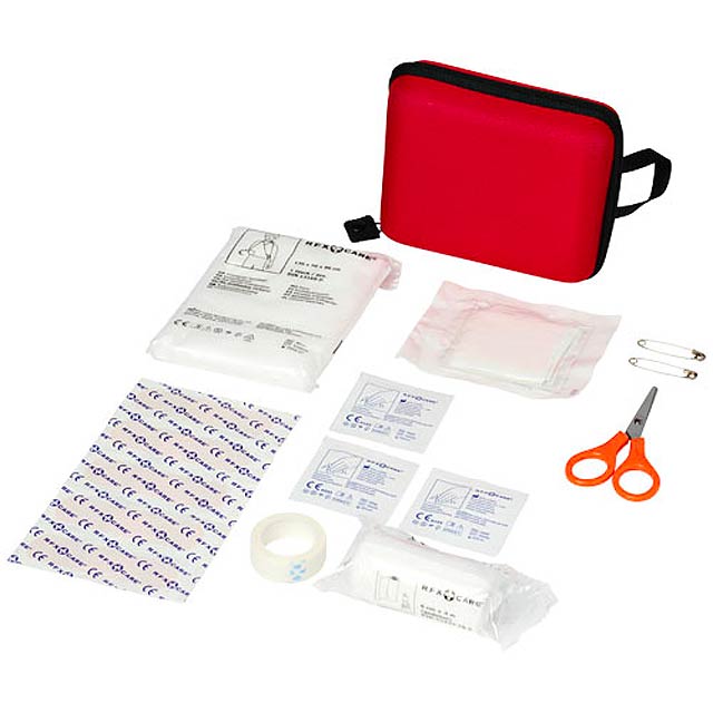 Healer 16-piece first aid kit - red
