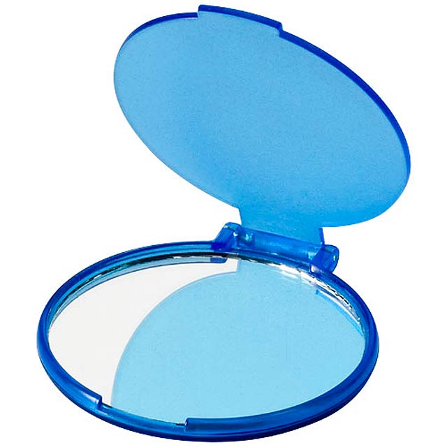 Carmen Glamour-Taschenspiegel - blau