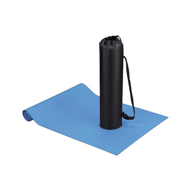 Cobra fitness and yoga mat - blue