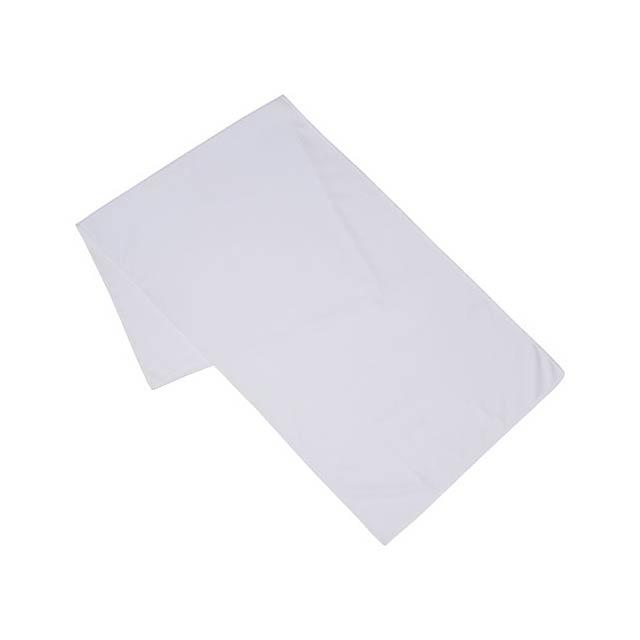 Alpha fitness towel - white
