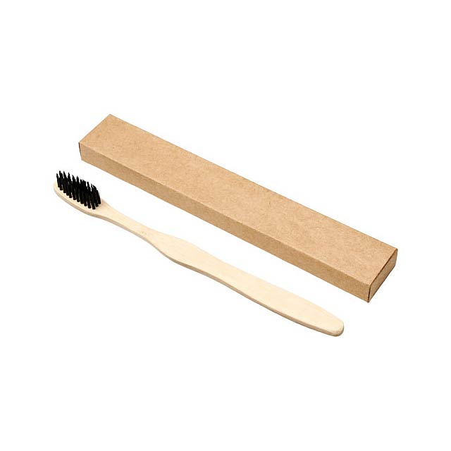 Celuk bamboo toothbrush - black