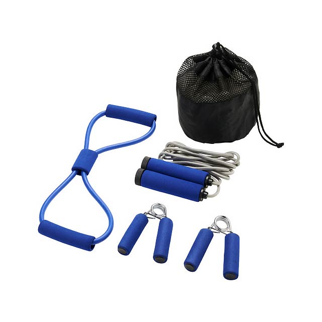 Dwayne fitness set - blue