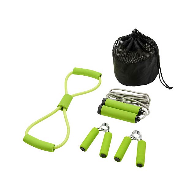 Dwayne fitness set - lime