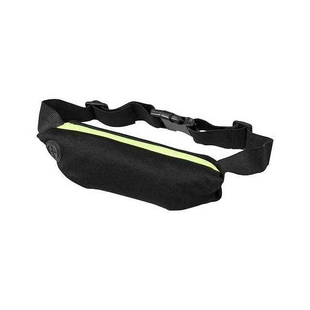 Nicolas flexible sports waist bag - lime