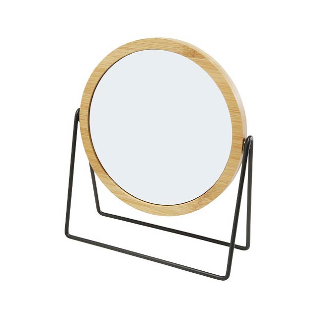 Hyrra bamboo standing mirror - wood