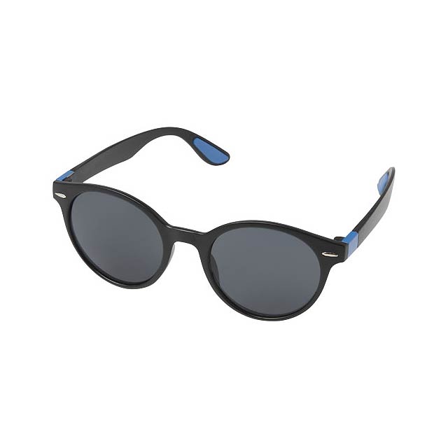 Kulaté trendy sluneční brýle Steven - modrá