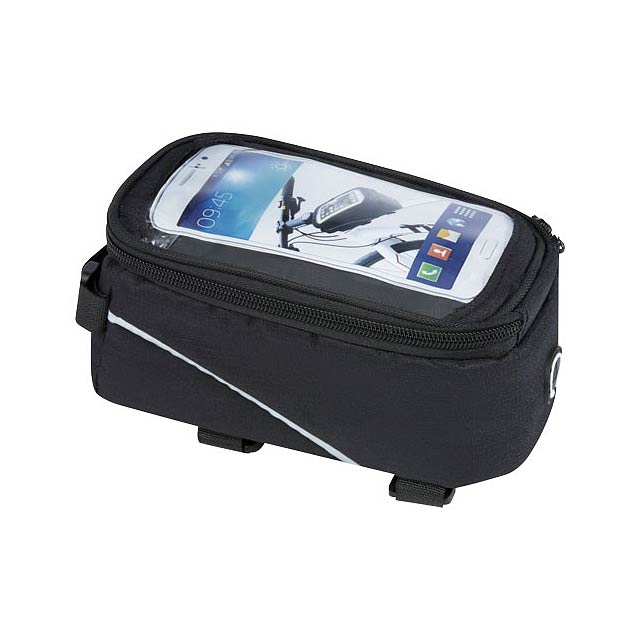 Mathieu bike bag with phone pocket - black