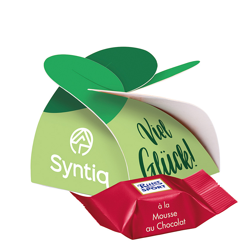 Small present, Ritter SPORT chocolate cubes Mousse au Chocolat - 