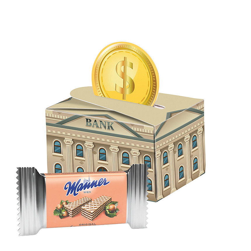 Mini dárková krabička kulatá, Manner dvojbalení - Mini dárková krabička kulatá, Manner dvojbalení -