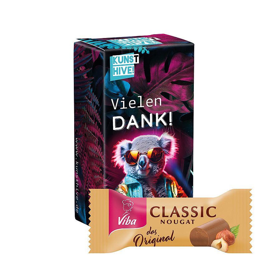 Advertising cuboid small, Viba nougat classic - 