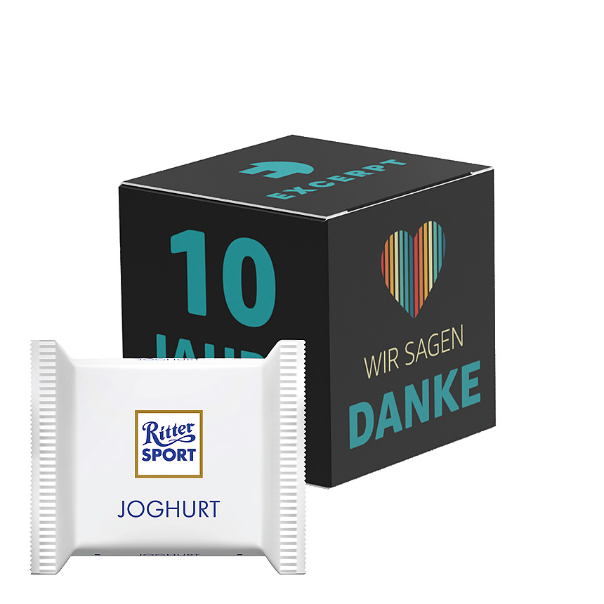 Werbew&uuml;rfel Ritter SPORT mini - 