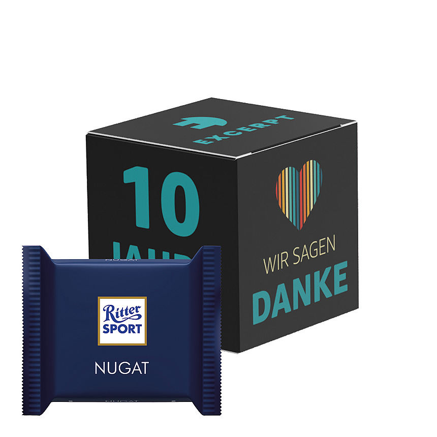 Werbew&uuml;rfel Ritter SPORT mini - 
