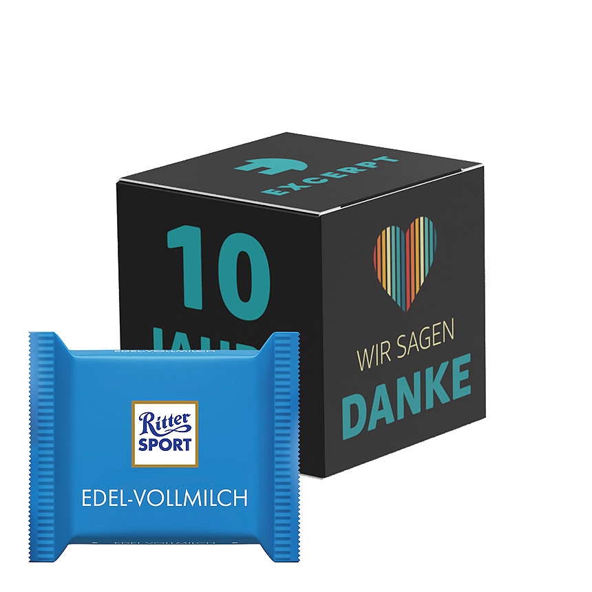 Werbew&uuml;rfel Ritter SPORT mini - 