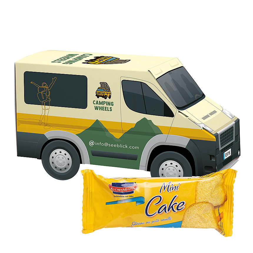 3D dárková dodávka, KuchenMeister mini dortík - 