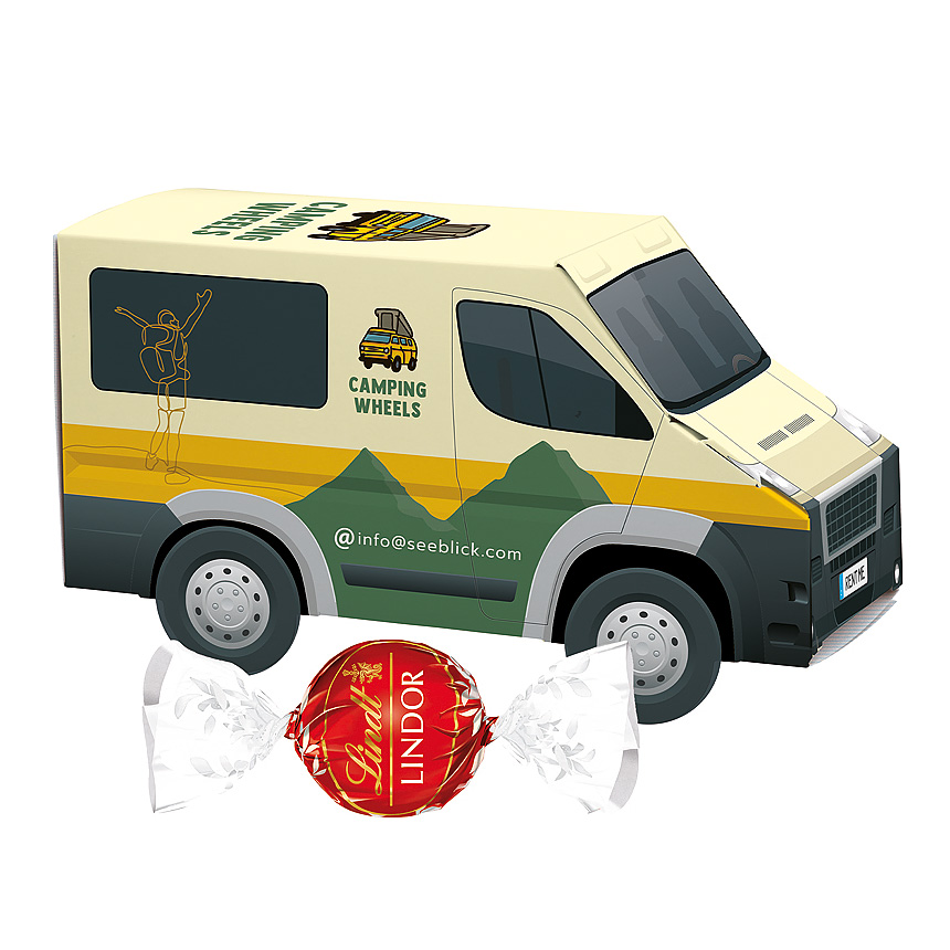3D d&aacute;rkov&aacute; dod&aacute;vka, Lindt LINDOR ml&eacute;čn&eacute; kuličky - 