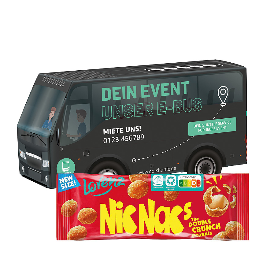 3D d&aacute;rkov&yacute; autobus, Lorenz Nic Nac's ara&scaron;&iacute;dy - 