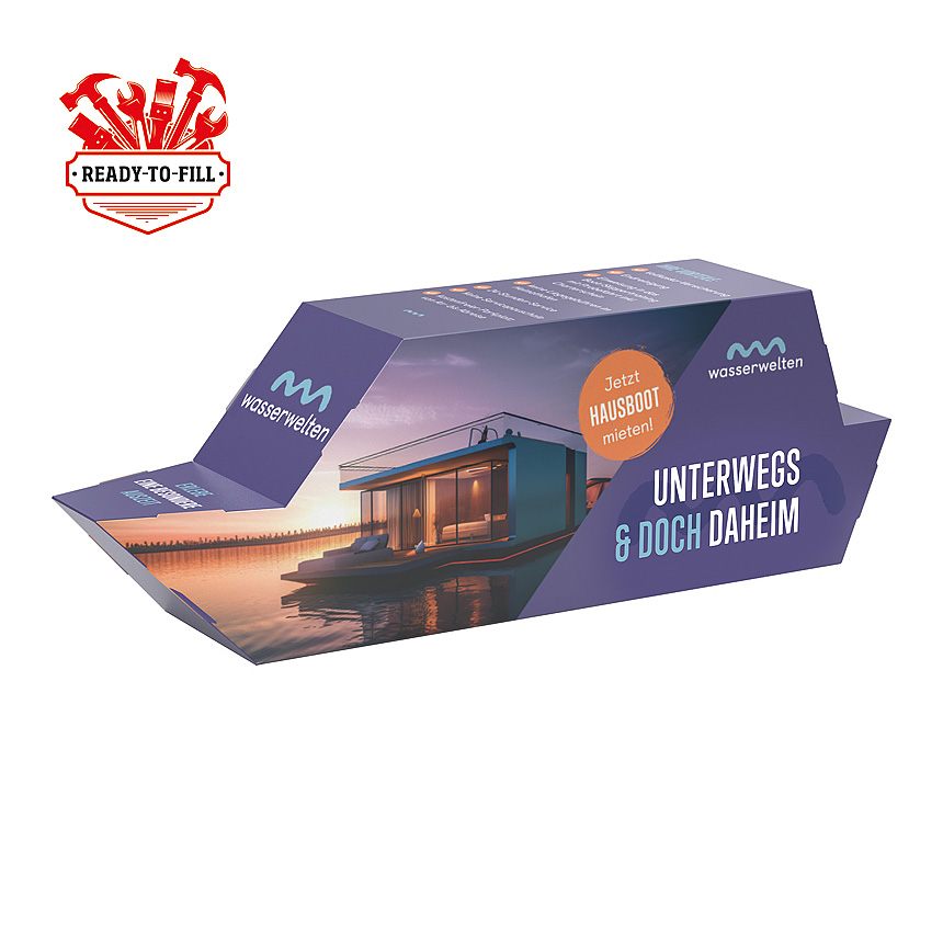 3D present ship, filling provided by the customer - 3D present ship, filling provided by the customer -