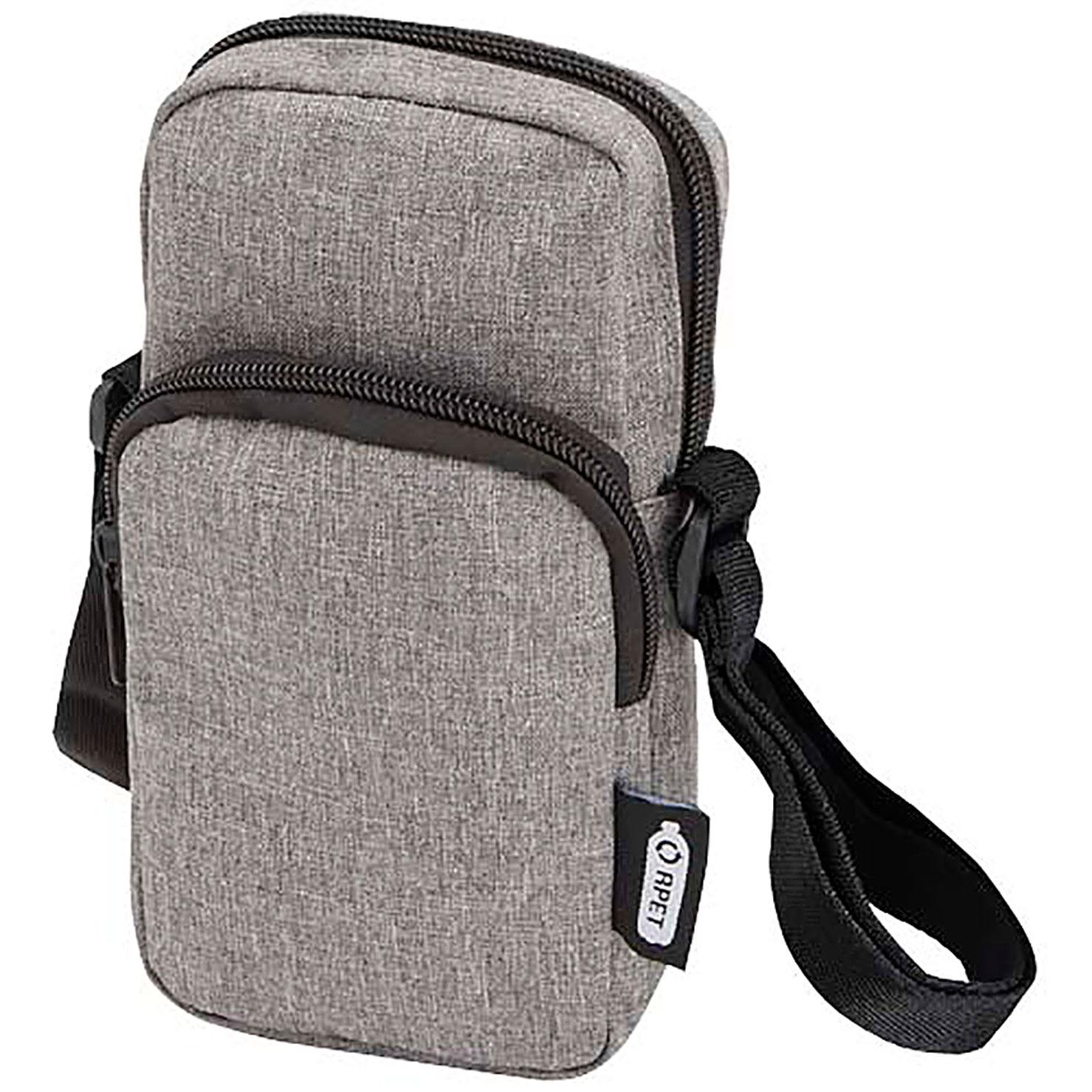 Ross Handytasche aus recyceltem GRS-Material - Grau