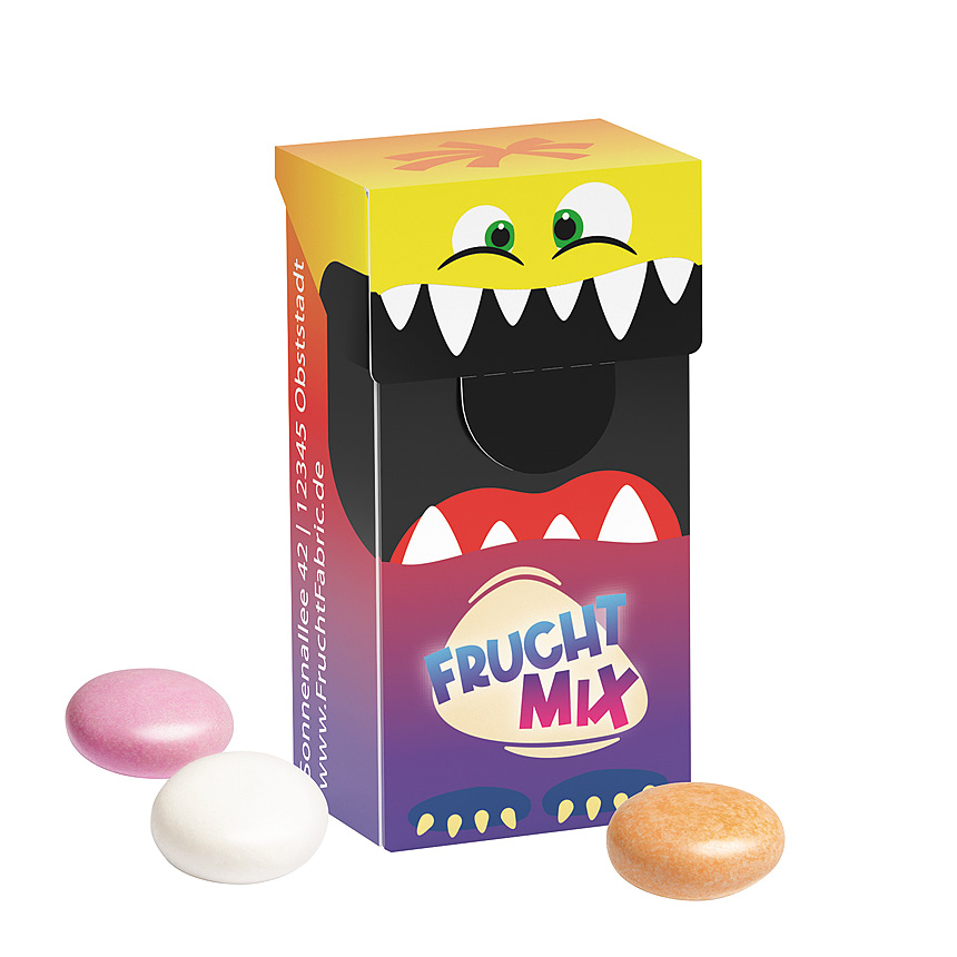 Slim Box mini, Mentos chewing candy fruit - 