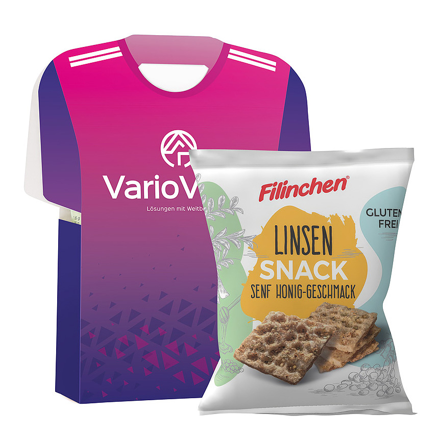 Jersey box M, Filinchen lentil snack honey-mustard - 