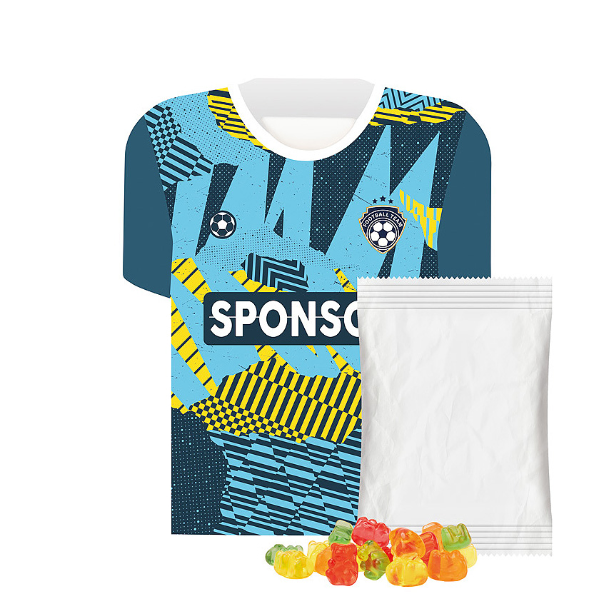 Jersey box S, mini bag Trolli fruit jelly gums premium bears - 