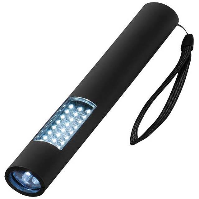 Lutz 28-LED magnetic torch light - black