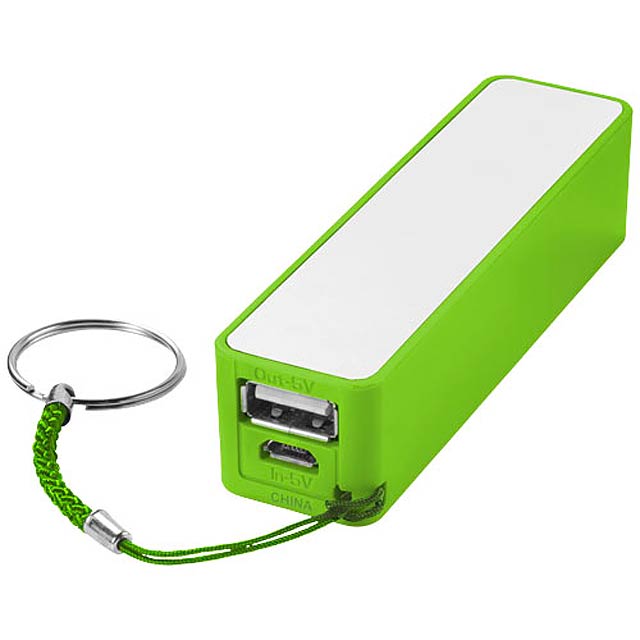 Jive 2000 mAh power bank - lime