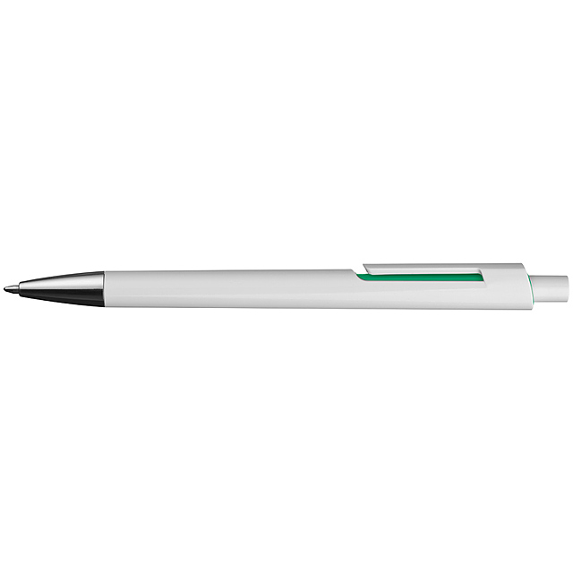 Plastic ball pen - green