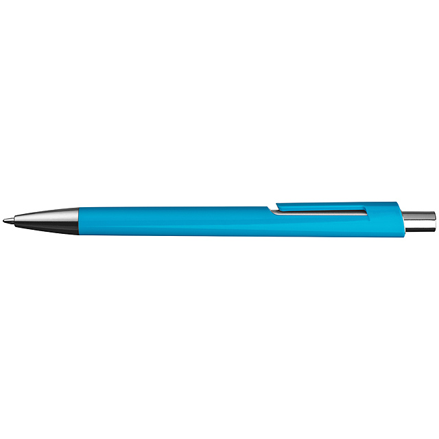 Plastic ball pen - baby blue