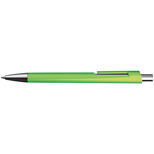 Plastic ball pen - lime