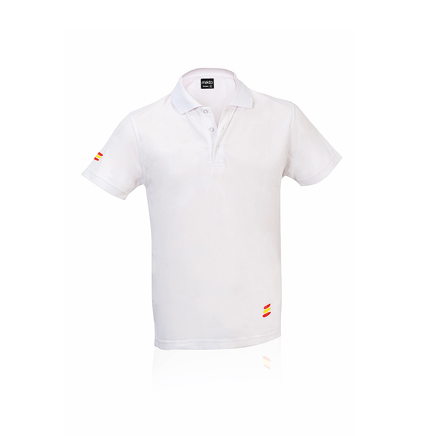 Tecnic Bandera - Polo tričko - bílá