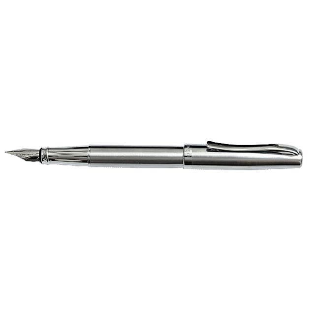 Plnicí pero kovové VALLI - stříbrná