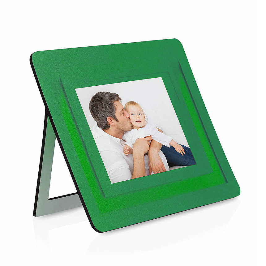 Pictium - Fotorámeček s podložkou pod myš - zelená