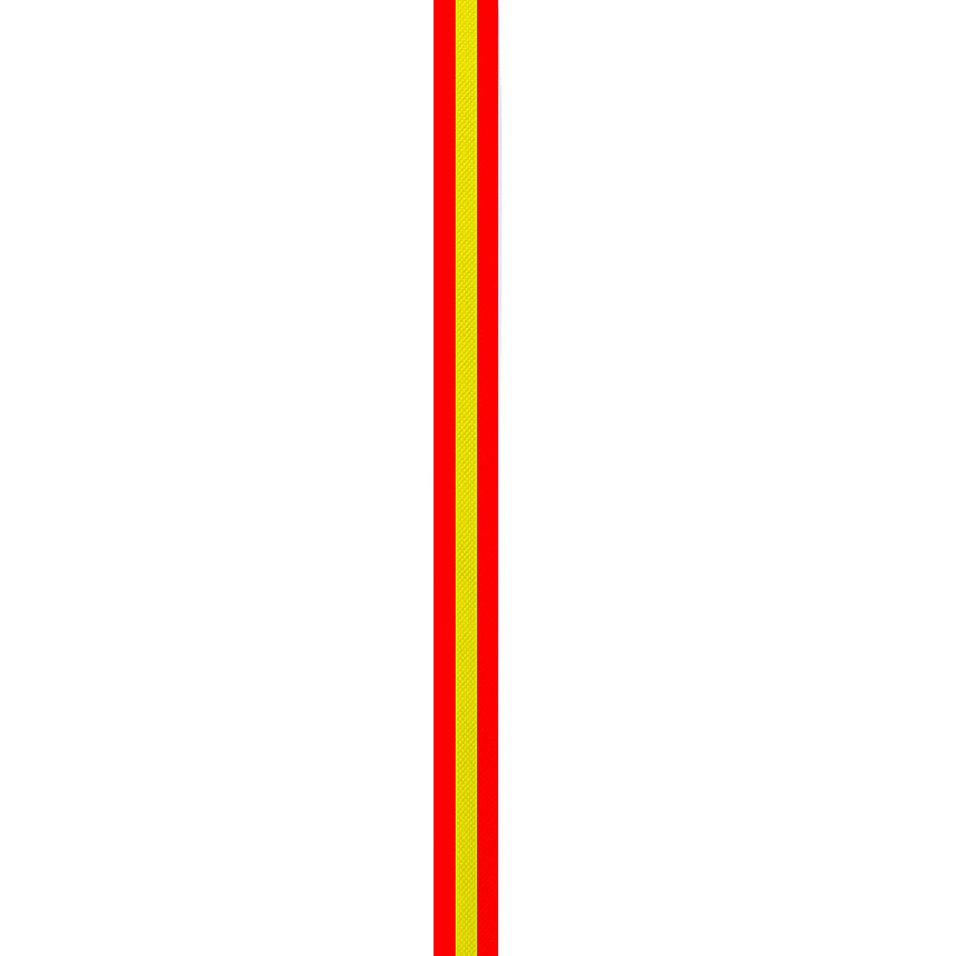 Polyester - klobouková páska - multicolor