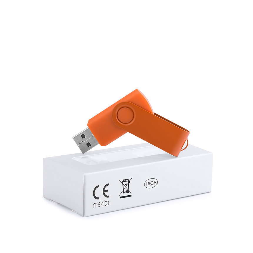 Survet 16Gb - USB paměť - oranžová