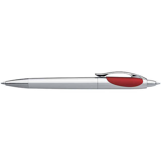 Kugelschreiber, beidseitig schreibend - Rot