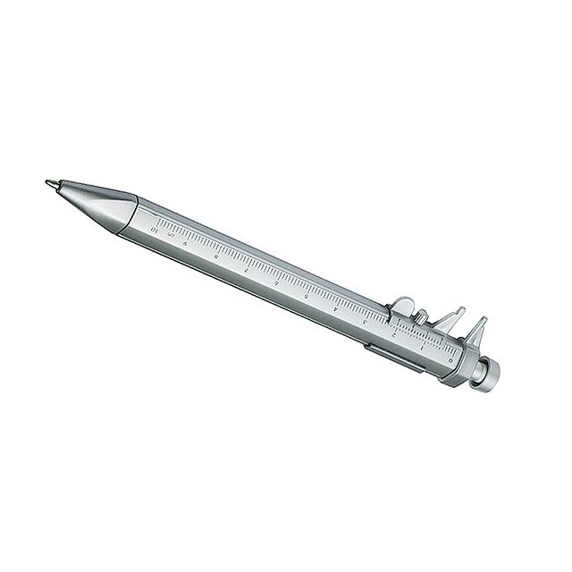 Kuličkové pero METRUM - stříbrná