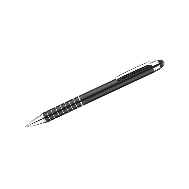 Kuličkové pero stylus IMPACT - černá