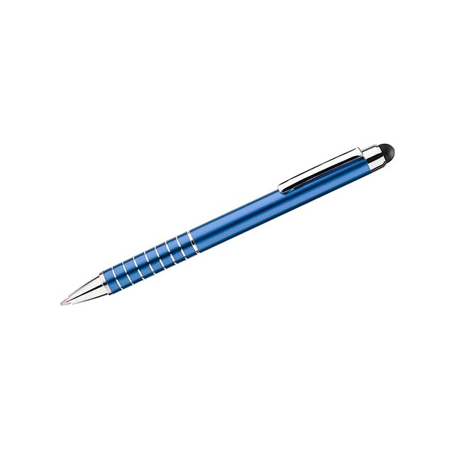 Kuličkové pero stylus IMPACT - modrá