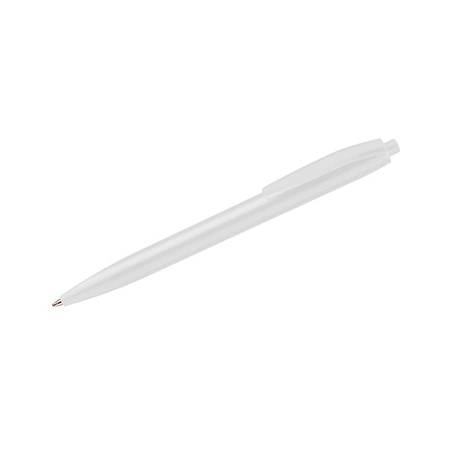 Kuličkové pero BASIC - bílá
